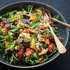 Tricolour Quinoa Salad With Roast