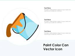 Paint Color Can Vector Icon Ppt