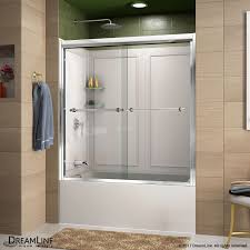 Duet Bypass Sliding Tub Door Qwall