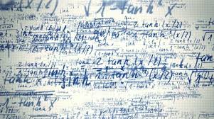 Handwritten Math Formulas Flying