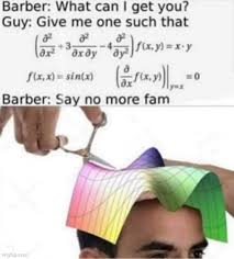 Bro S Hair Is A Mathematical Equation