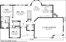 House Plan 73148 Ranch Style With