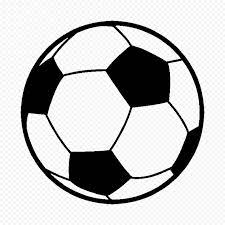 Black Outline Soccer Ball Icon