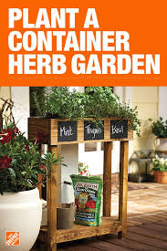 Container Herb Garden Container