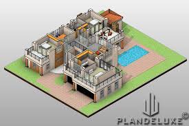 3 Bedroom 2 Story House Plan With