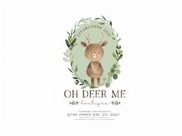 Logo Design Deer Logo Animal Logo
