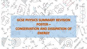 Gcse Physics Energy Chapter Summary