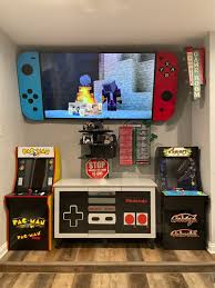Switch Gaming Tv Frame Decor Game Room