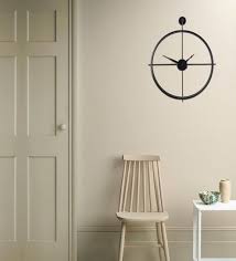 Buy The Brown Sphere Wooden Wall Clock