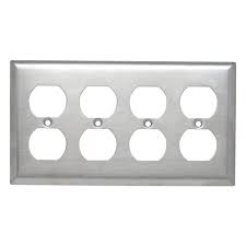 Duplex Wall Plate Stainless Steel