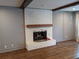 Concealing Wires On Brick Fireplace
