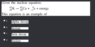 Nuclear Equation 16k Ca Bartleby