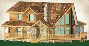 10 Log Cabin Home Floor Plans 1700