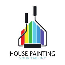 Logo Icon Ilration House Paint With