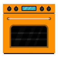 Gas Oven Vector Art Png Images Free