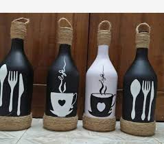 Home Decor Bottle Art At Rs 300 Set