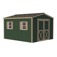 Best Barns Elm 10 Ft X 16 Ft Wood Storage Shed Elm1016