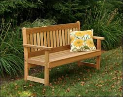 Red Cedar English Garden Bench