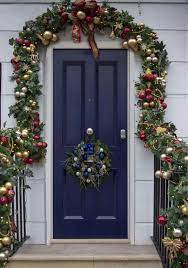 Wreath On Front Door