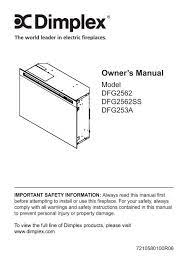 Owner S Manual Electric Heaters