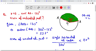 Measure Of Arc Ab 133