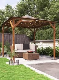 Outdoor Wooden Gazebo 9 X 9 At Rs