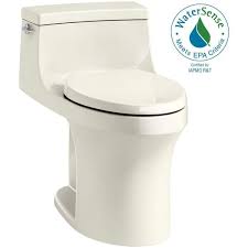 Kohler K 5172 San Souci 1 28 Gpf Elongated One Piece Comfort Height Toilet With Biscuit