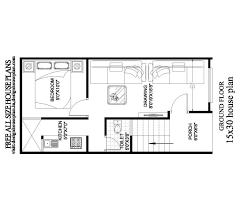 15 By 30 House Plan Pdf 15x30 House