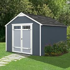 Wood Sheds Sheds The Home Depot