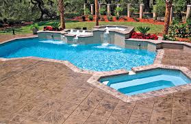 Concrete Pool Decks Popular Decorative