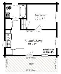 Tiny House Floor Plans Under 400 Sq Ft