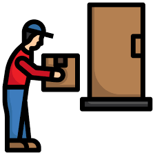 Home Delivery Free People Icons