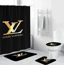 Backgorund Shower Curtain Set