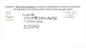 How To Calculate The Photon Frequency