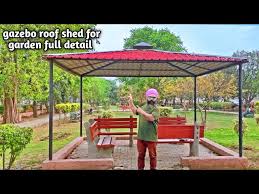 Ms Steel Roof Shed Design