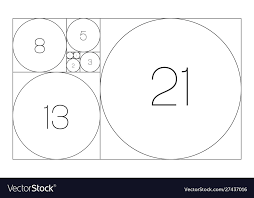 Fibonacci Sequence Circles Golden Ratio