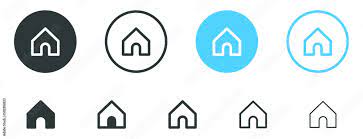 Home Icon Web Page Icon Sign House