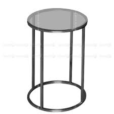 Coffee Table Cestaro Round Glass