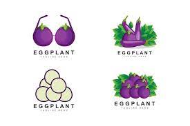 Premium Vector Eggplant Logo Design