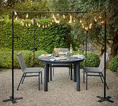 Outdoor Standing String Light Posts