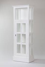 Narrow Cabinet With Glass Door Nadeau