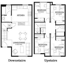 Town House Floor Plan