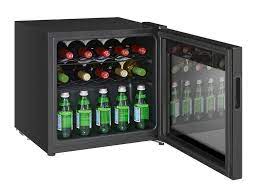 Black Freestanding Wine Cooler