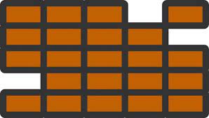 Brick Wall Vector Icon Design 16958072