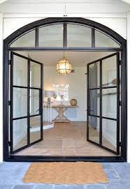 Steel And Glass Double Front Doors