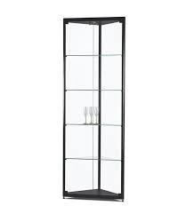 Corner Display Cabinet Julia Black