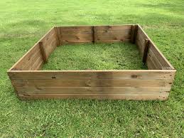 Wooden Raised Vegetable Bed Extra Deep