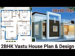 2bhk Small East Face House Plan 40x60