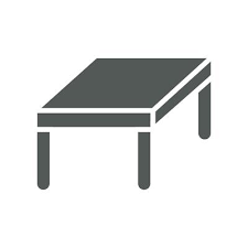 Logo Table Icon Vector Ilration