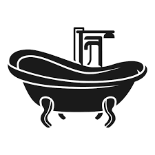 Shower Curtain Hygiene Icon Cartoon Of
